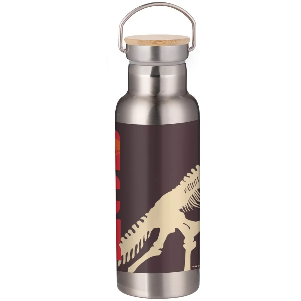 Jurassic Park Skeleton Portable Insulated Water Bottle - Steel Image 1