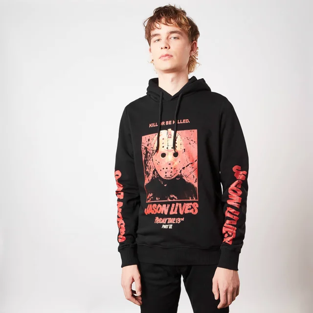 Friday 13th Jason Lives Unisex Hoodie - Black