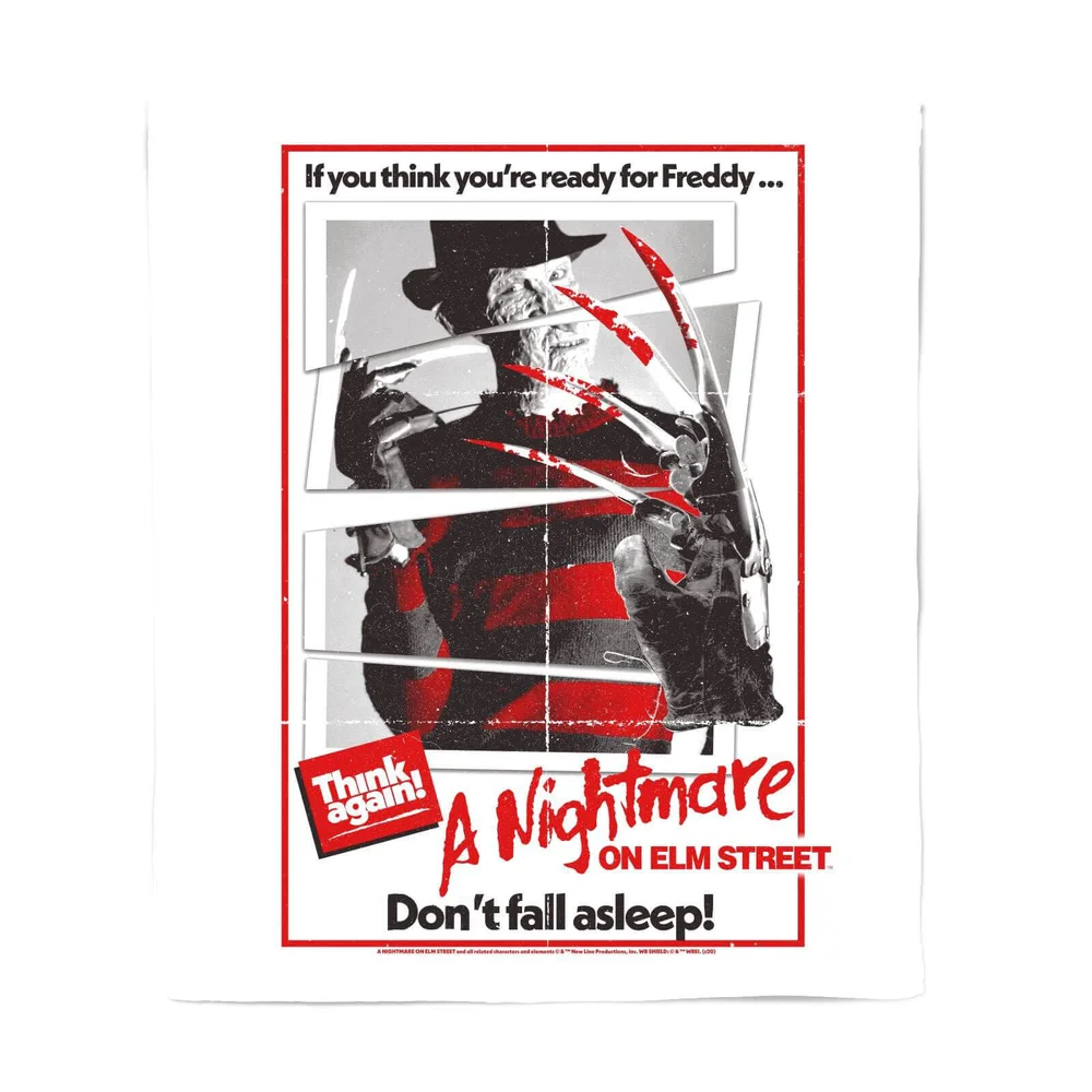 A Nightmare On Elm Street Freddy Kreuger Fleece Blanket - M Image 1