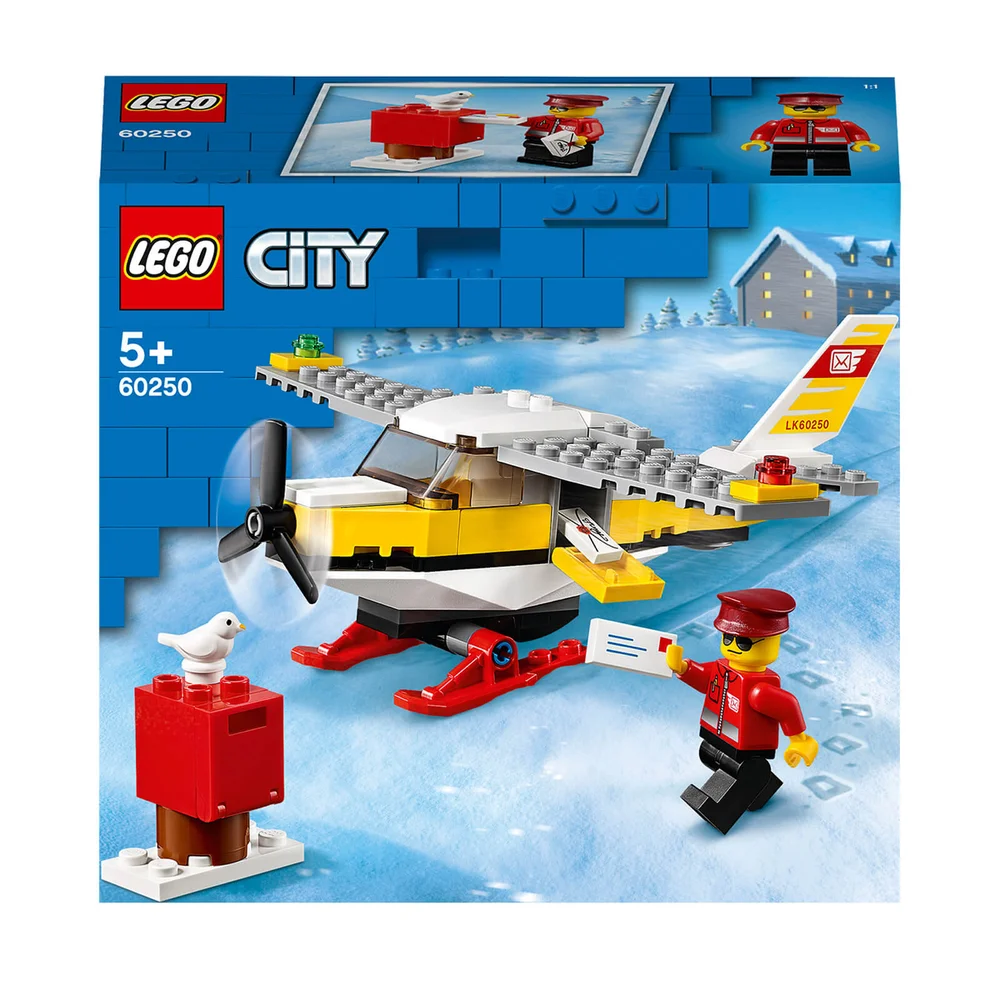 LEGO City: Mail Plane Toy (60250) Image 1
