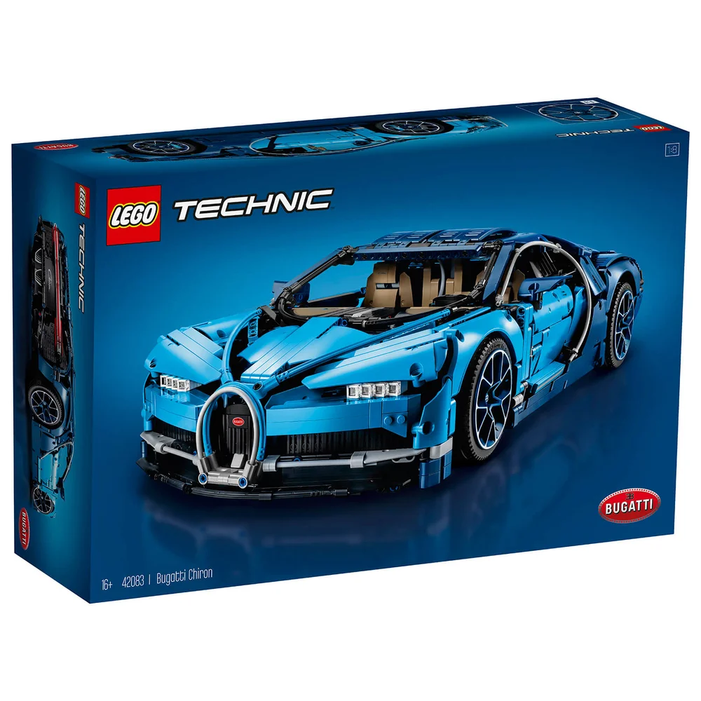 LEGO Technic: Bugatti Chiron Sports Race Car Model (42083) Image 1