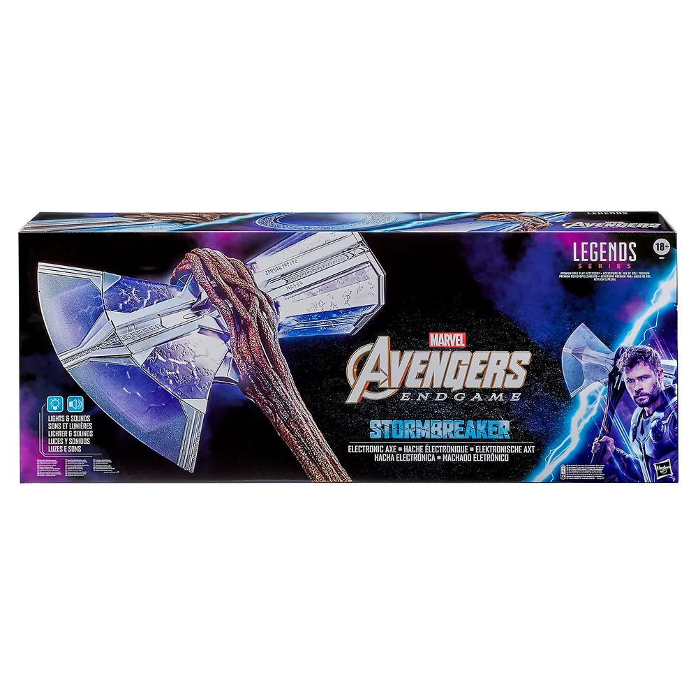 Hasbro Marvel Avengers: Endgame Thor Stormbreaker Electronic Axe Thor Premium Roleplay Image 1