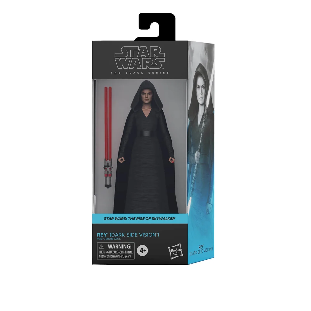 Hasbro Star Wars The Black Series Star Wars: The Rise of Skywalker Rey (Dark Side Vision) 6-Inch Scale Action Figure Image 1