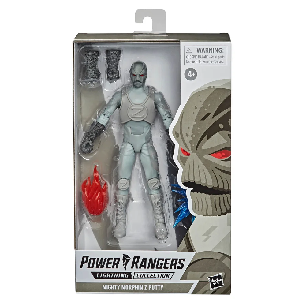 Hasbro Power Rangers Lightning Collection Zeo Z Putty 6-Inch Premium Collectible Action Figure Image 1