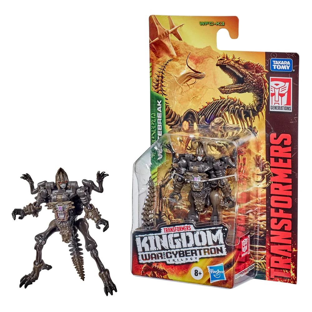 Hasbro Transformers Generations War for Cybertron: Kingdom Core Class WFC-K3 Vertebreak Action Figure Image 1