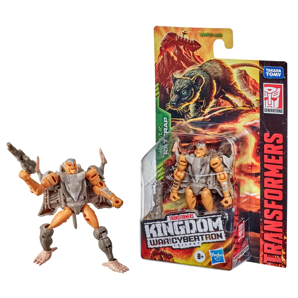 Hasbro Transformers Generations War for Cybertron: Kingdom Core Class WFC-K2 Rattrap Action Figure Image 1
