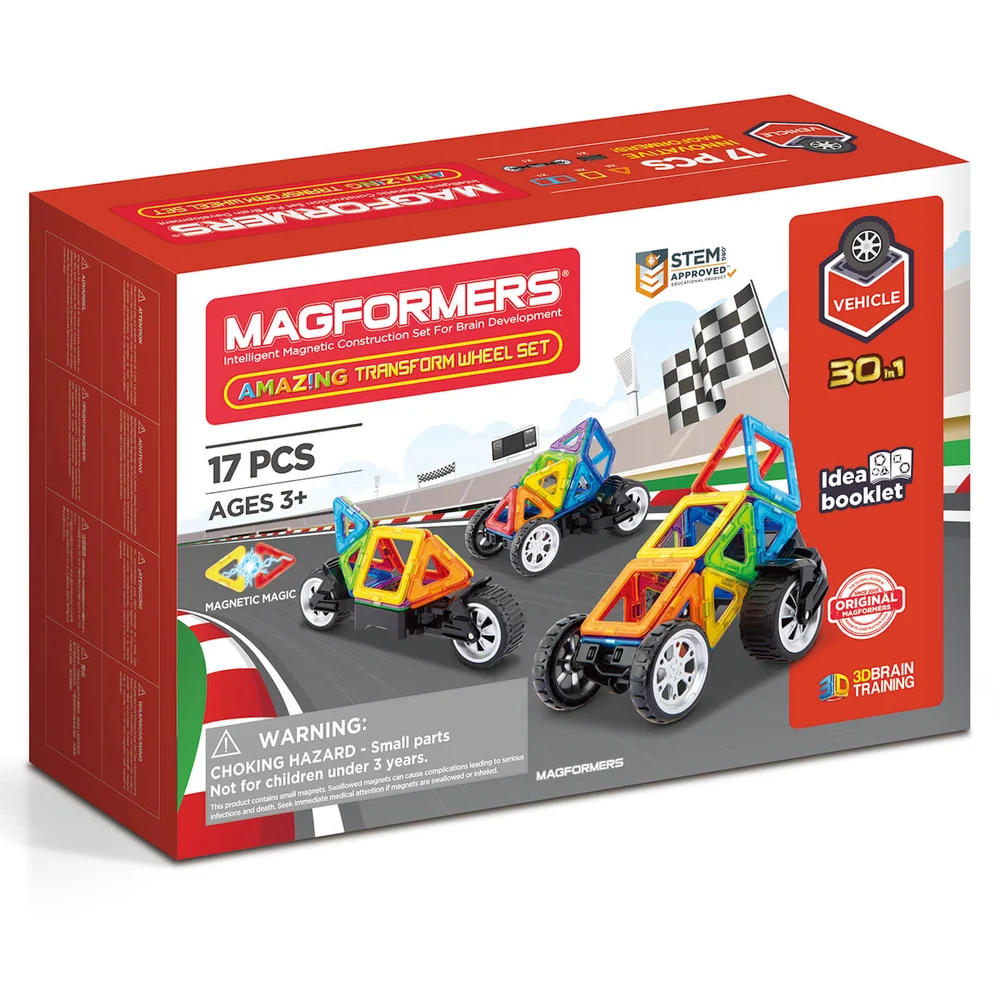 Magformers Amazing Transform Car Set Image 1