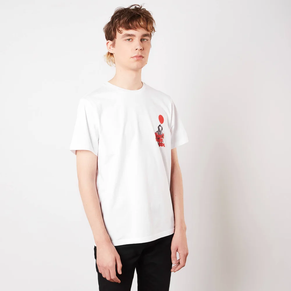 IT Chapter 1 (2017) You'll Float Too Unisex Heavyweight T-Shirt - White - S Image 1