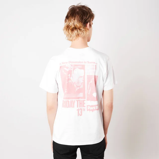 Friday the 13th A New Dimension In Terror Unisex T-Shirt - White