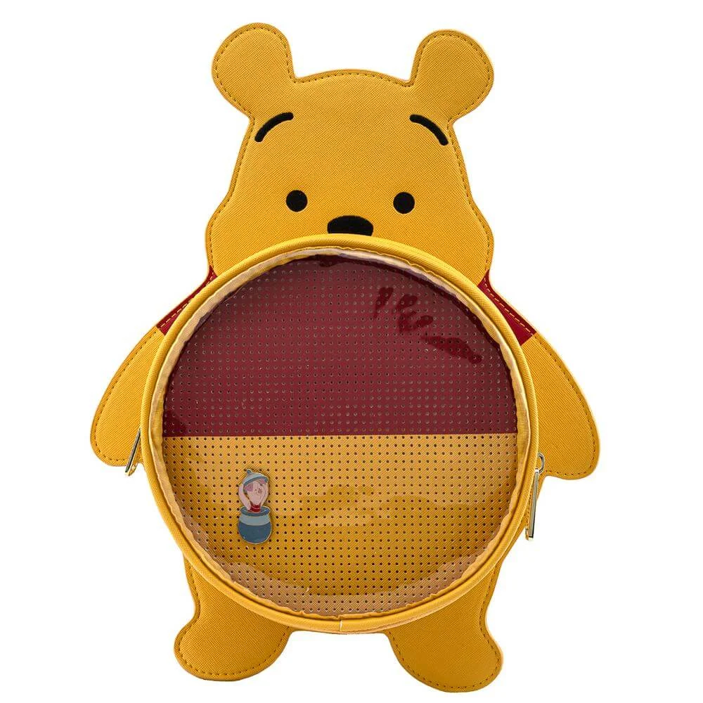 Loungefly Disney Winnie The Pooh Pin Collector Backpack Image 1