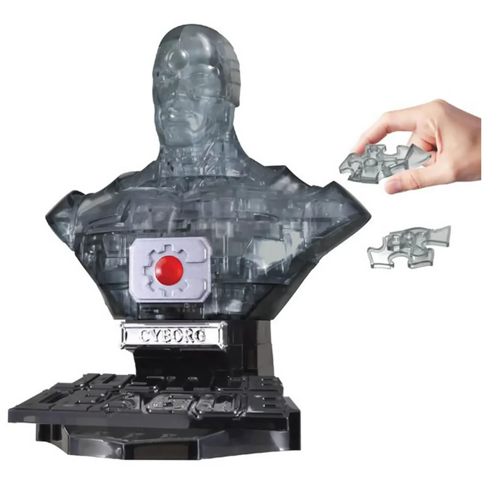 DC Comics Cyborg Clear 72 Piece 3D Jigsaw Puzzle Image 1