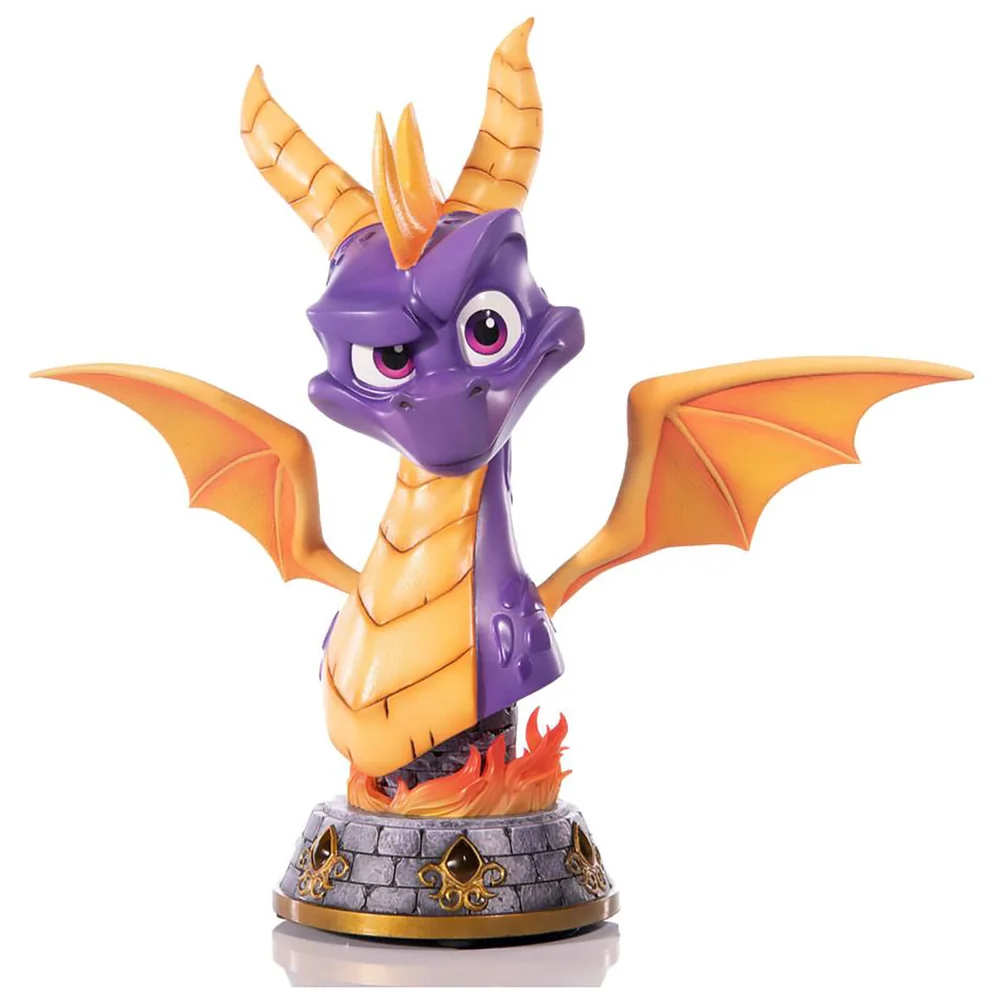 First 4 Figures Spyro the Dragon Grand-Scale Bust 15 Inch Image 1