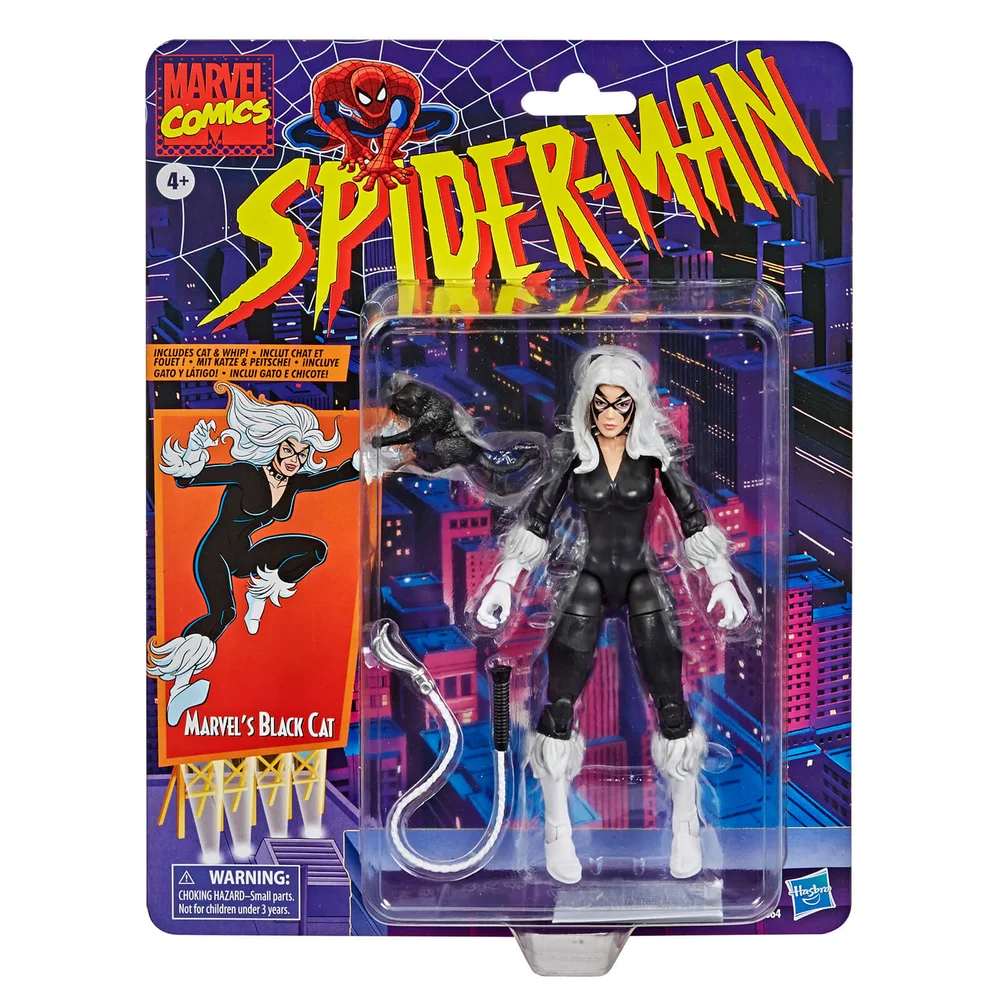 Hasbro Marvel Legends 6-inch Marvel’s Black Cat Vintage Collection Figure Image 1