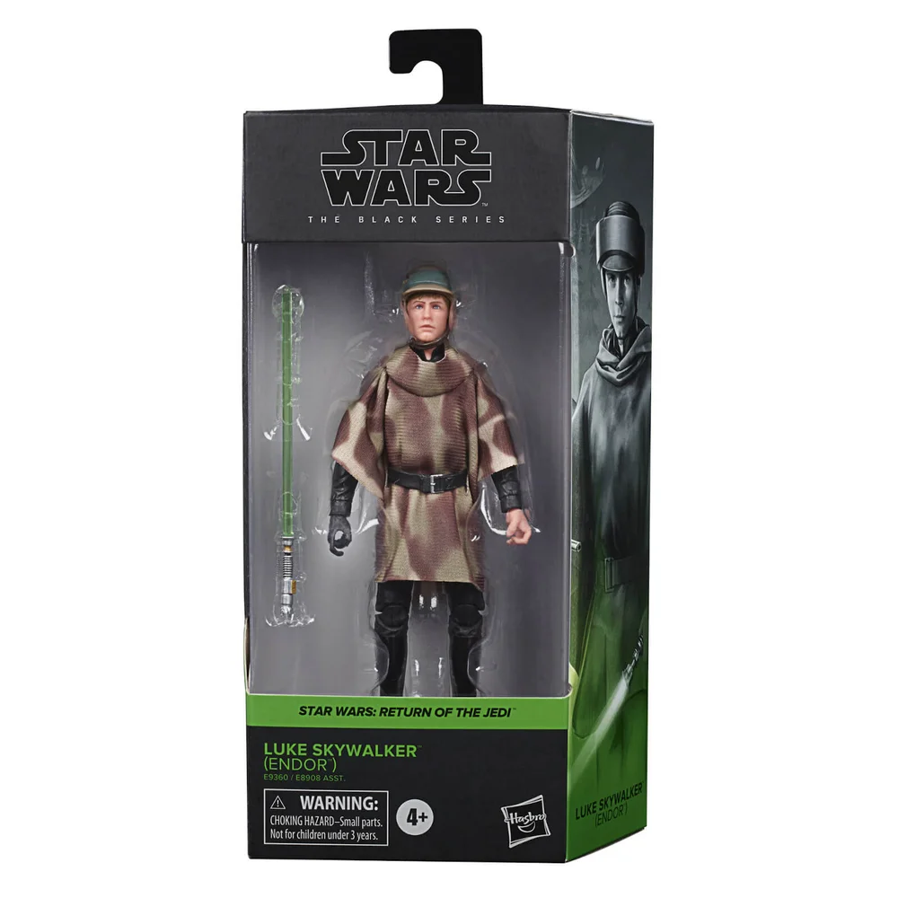 Hasbro Star Wars The Black Series Luke Skywalker (Endor) Action Figure Image 1