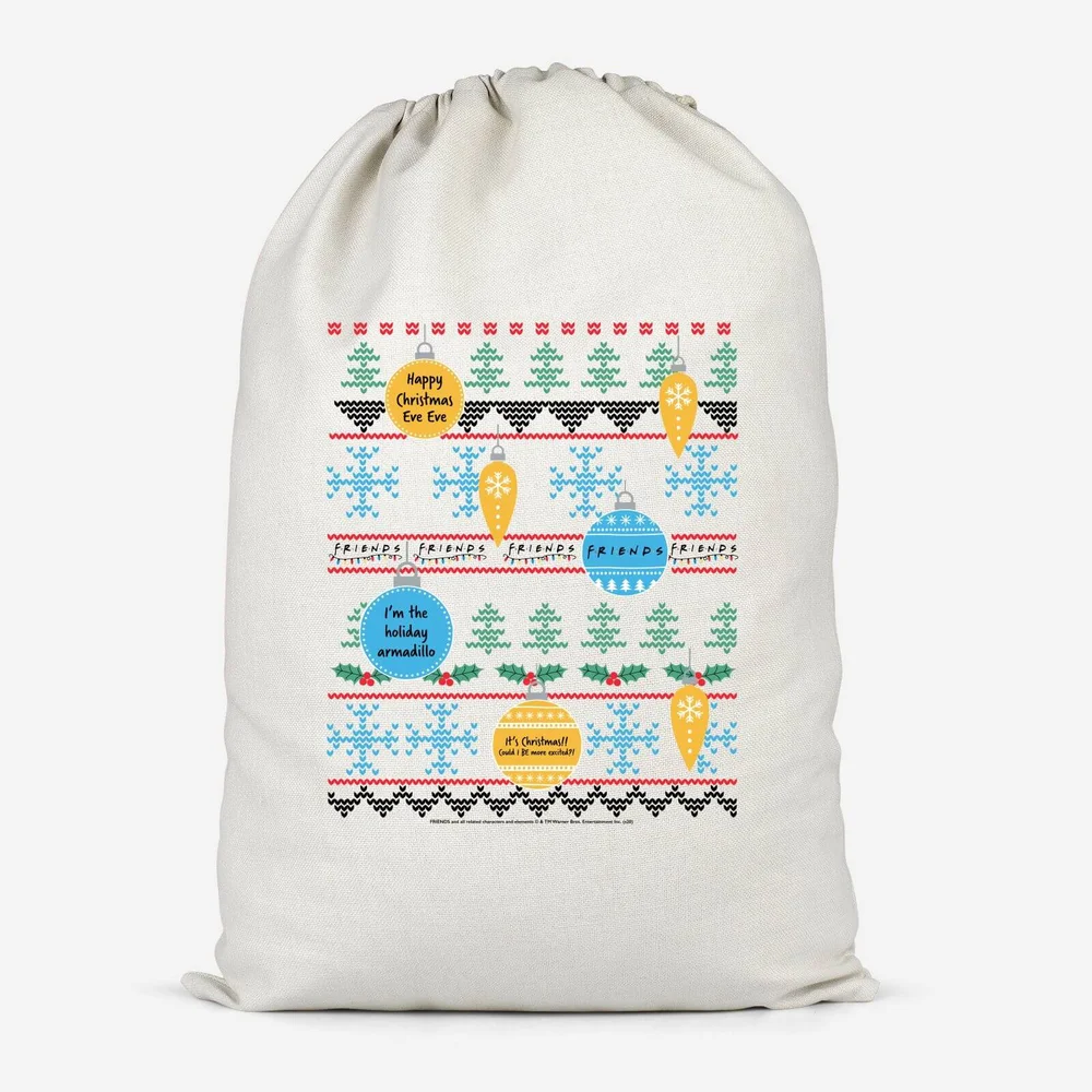 Friends Baubles Cotton Storage Bag - Small Image 1