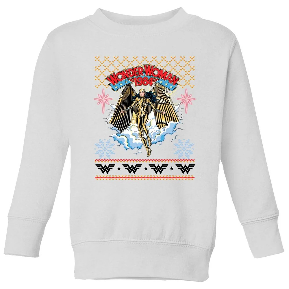 Wonder Women 1984 Kids' Sweatshirt - White - 11-12 Years Image 1