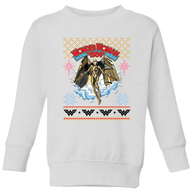 Wonder Women 1984 Kids' Sweatshirt - White
