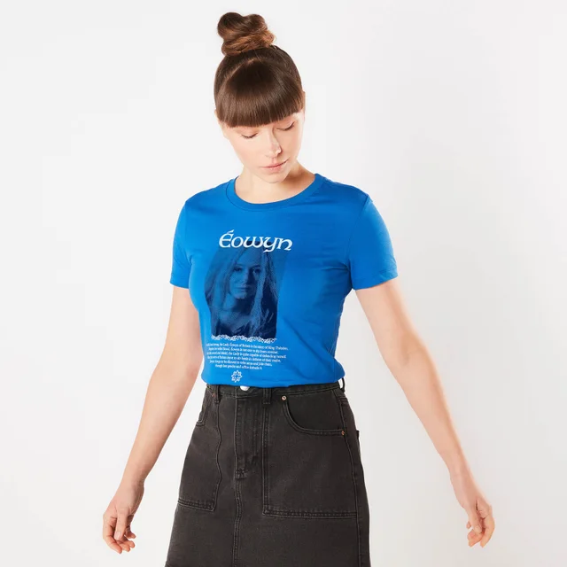 Lord Of The Rings Eowyn The Shieldmaiden Women's T-Shirt - Royal Blue