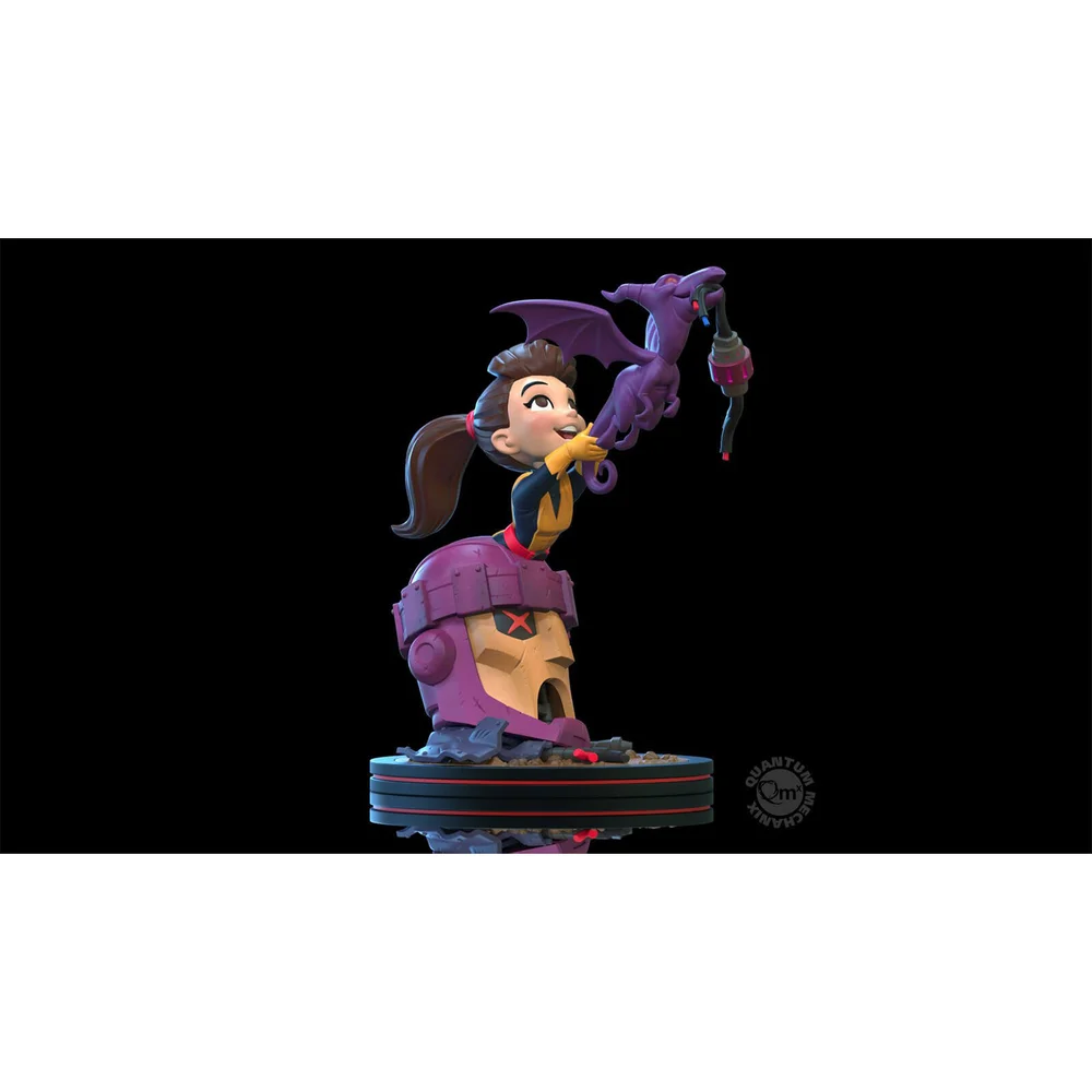 Quantum Mechanix Marvel Kitty Pryde and Lockheed Q-Fig Elite Diorama Image 1