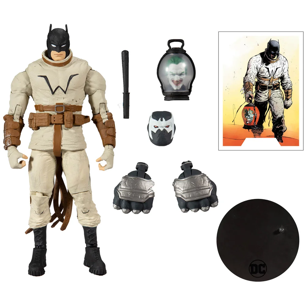 McFarlane DC Build-A 7" Figures Wv3 - Last Knight On Earth - Bruce Wayne Action Figure Image 1