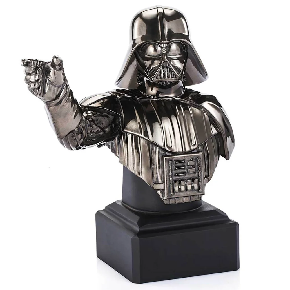 Royal Selangor Star Wars Limited Edition Black Darth Vader Bust Image 1