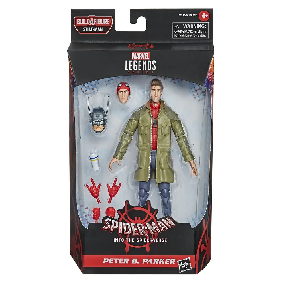 Hasbro Marvel Legends Series Spider-Man: Into the Spider-Verse Peter B. Parker Image 1