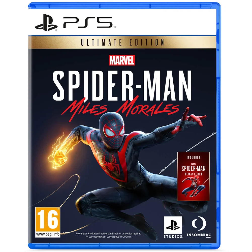 Marvel Spider-Man Miles Morales Ultimate Edition- PlayStation 5 Image 1