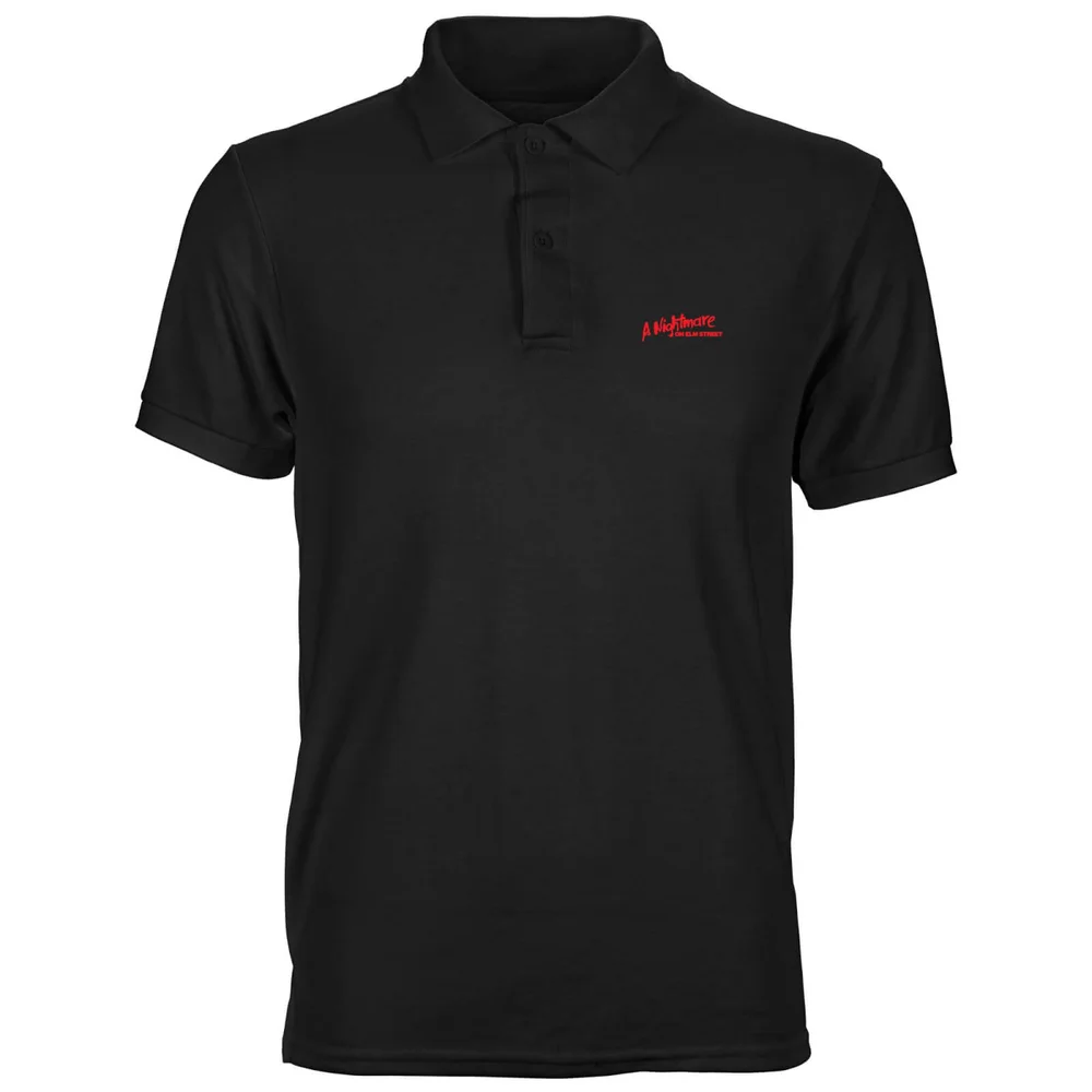 A Nightmare On Elm Street Nightmare On Elm Street Men's Polo - Black - S Image 1