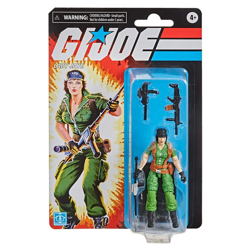 Hasbro G.I. Joe Retro Collection Lady Jaye Action Figure Image 1