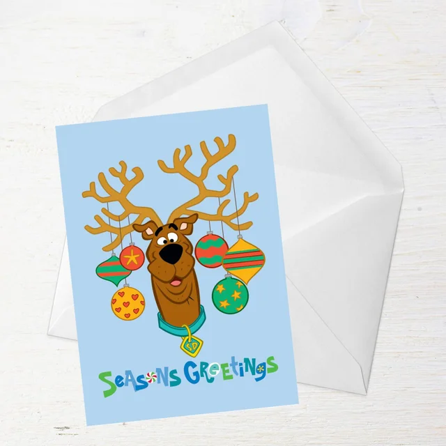 Scooby Doo Seasons Greetings Greetings Card