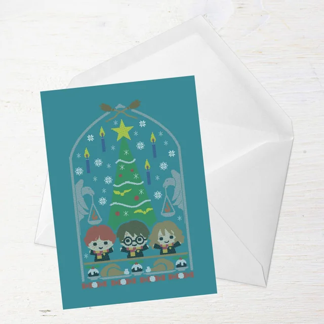 Harry Potter Trio Greetings Card
