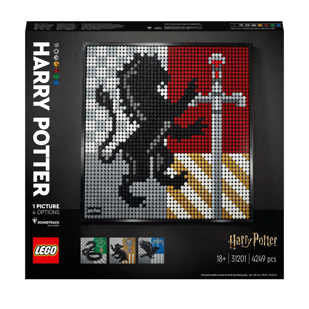 LEGO ART: Harry Potter Hogwarts Crests (31201) Image 1