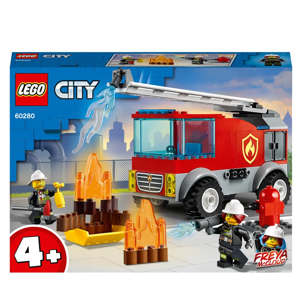 LEGO City Fire: Fire Ladder Truck (60280) Image 1