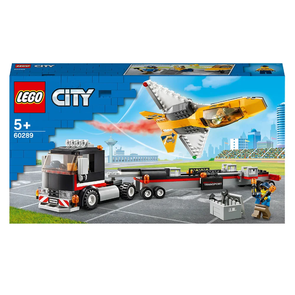 LEGO City Great Vehicles: Airshow Jet Transporter (60289) Image 1