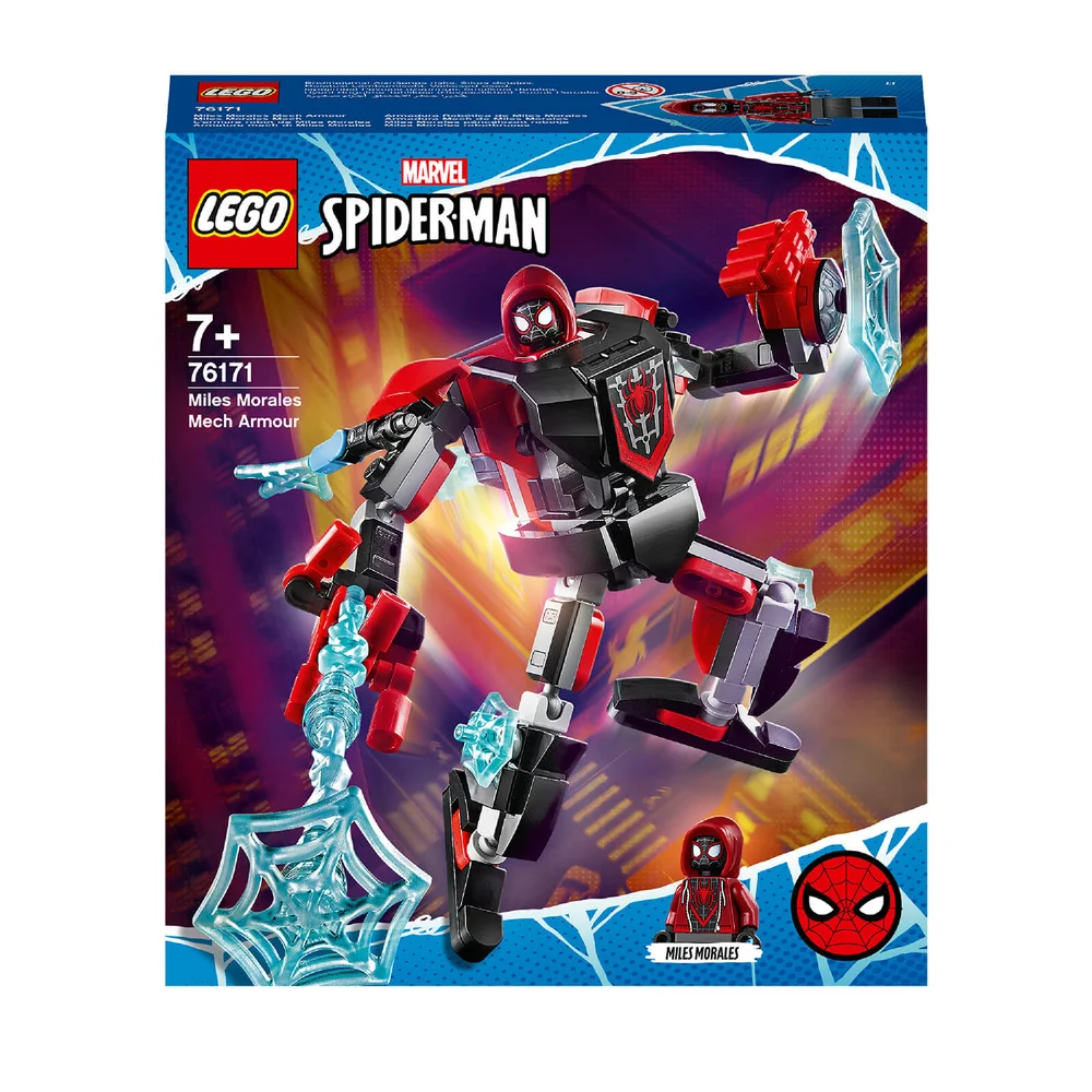 LEGO Marvel Spider-Man Miles Morales Mech Armour Toy (76171) Image 1