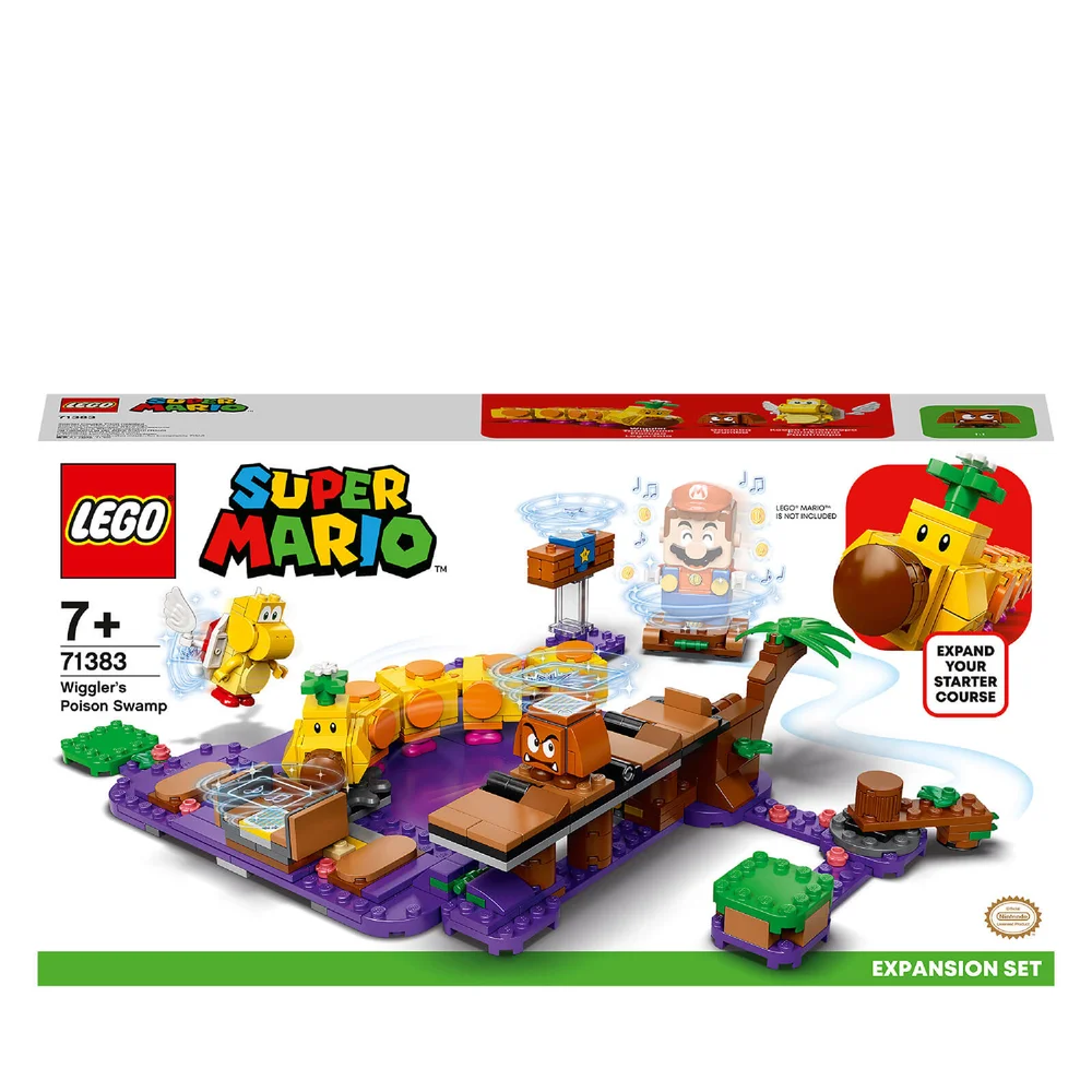 LEGO Super Mario: Wiggler's Poison Swamp Expansion Set (71383) Image 1