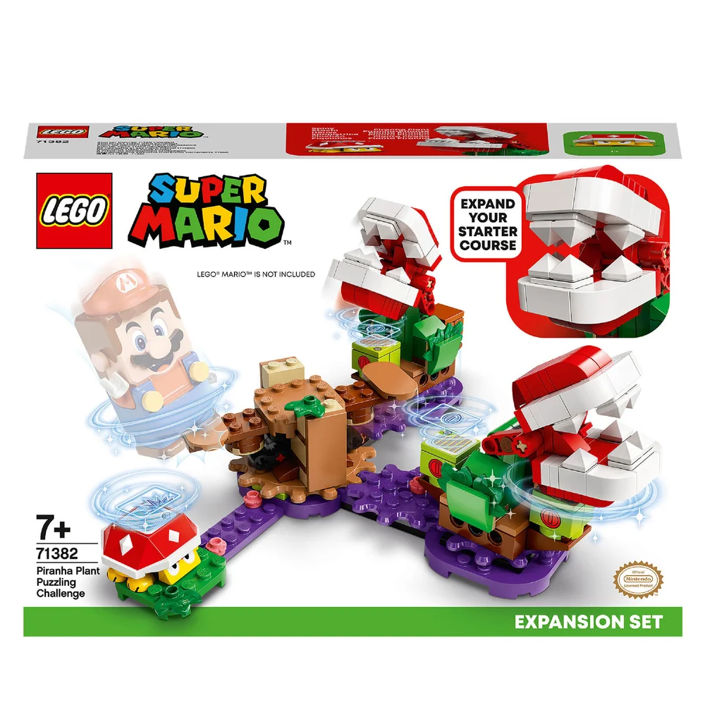 LEGO Super Mario: Piranha Plant Puzzling Challenge Expansion Set (71382) Image 1