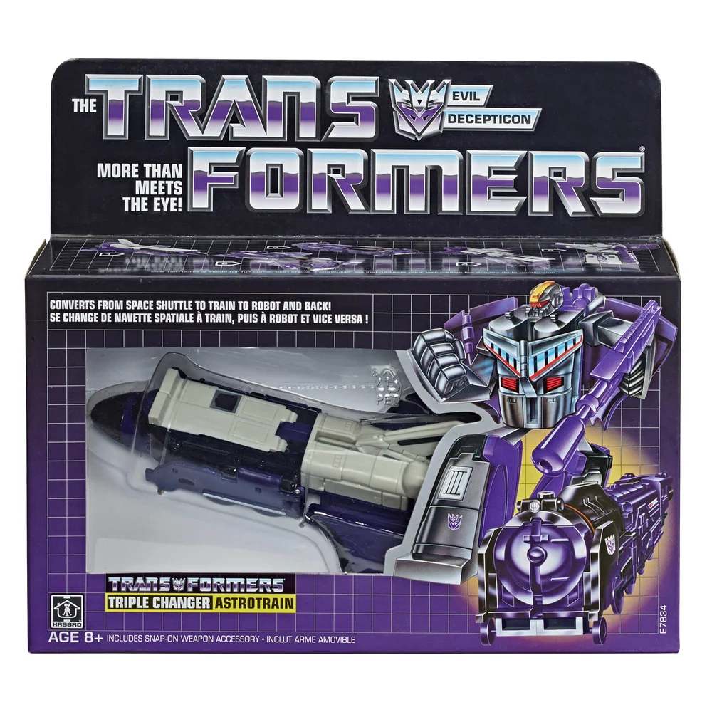 Hasbro Transformers Toys Vintage G1 Astrotrain Action Figure Image 1