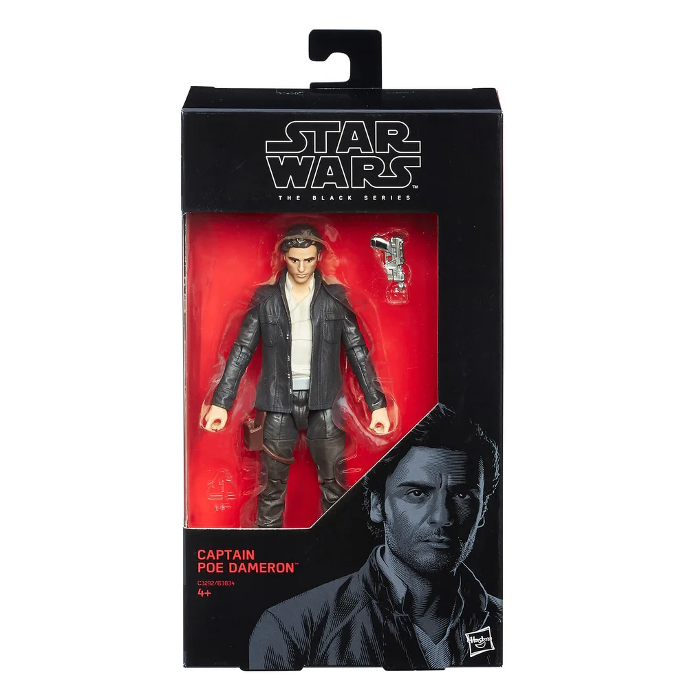 Hasbro Star Wars The Black Series Captain Poe Dameron Action Figure Image 1