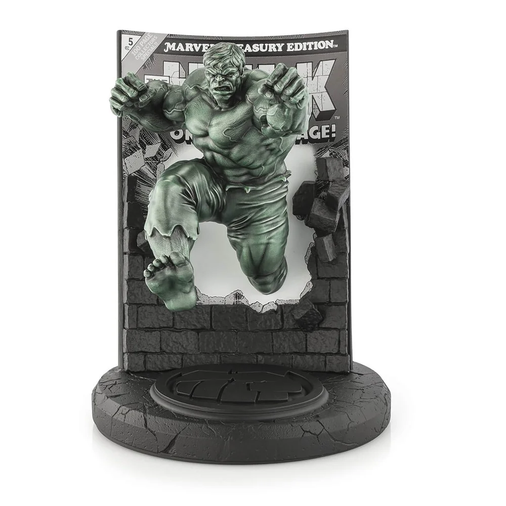 Royal Selangor Hulk Marvel Treasury Edition Gamma Green Limited Edition Statue Image 1