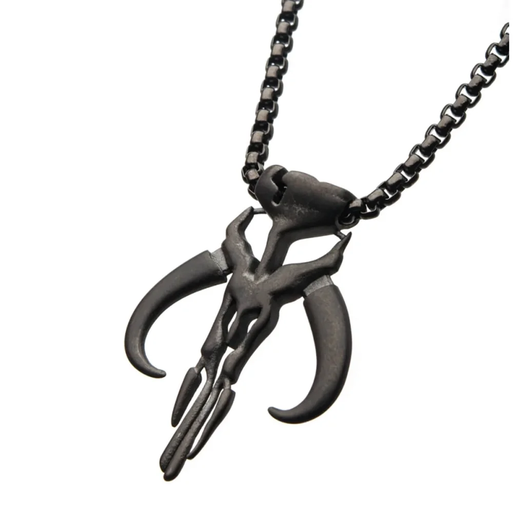 Star Wars: The Mandalorian Stainless Steel Pendant Necklace Image 1