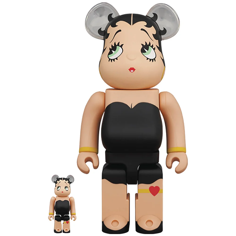 Medicom Betty Boop 100 & 400 Bearbrick 2 Pack Image 1