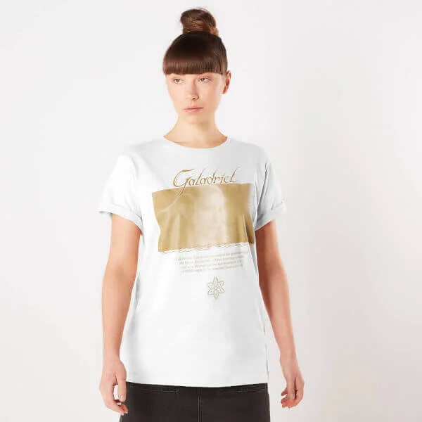 Lord Of The Rings Galadriel Lady Of The Galadhrim Women's T-Shirt - White