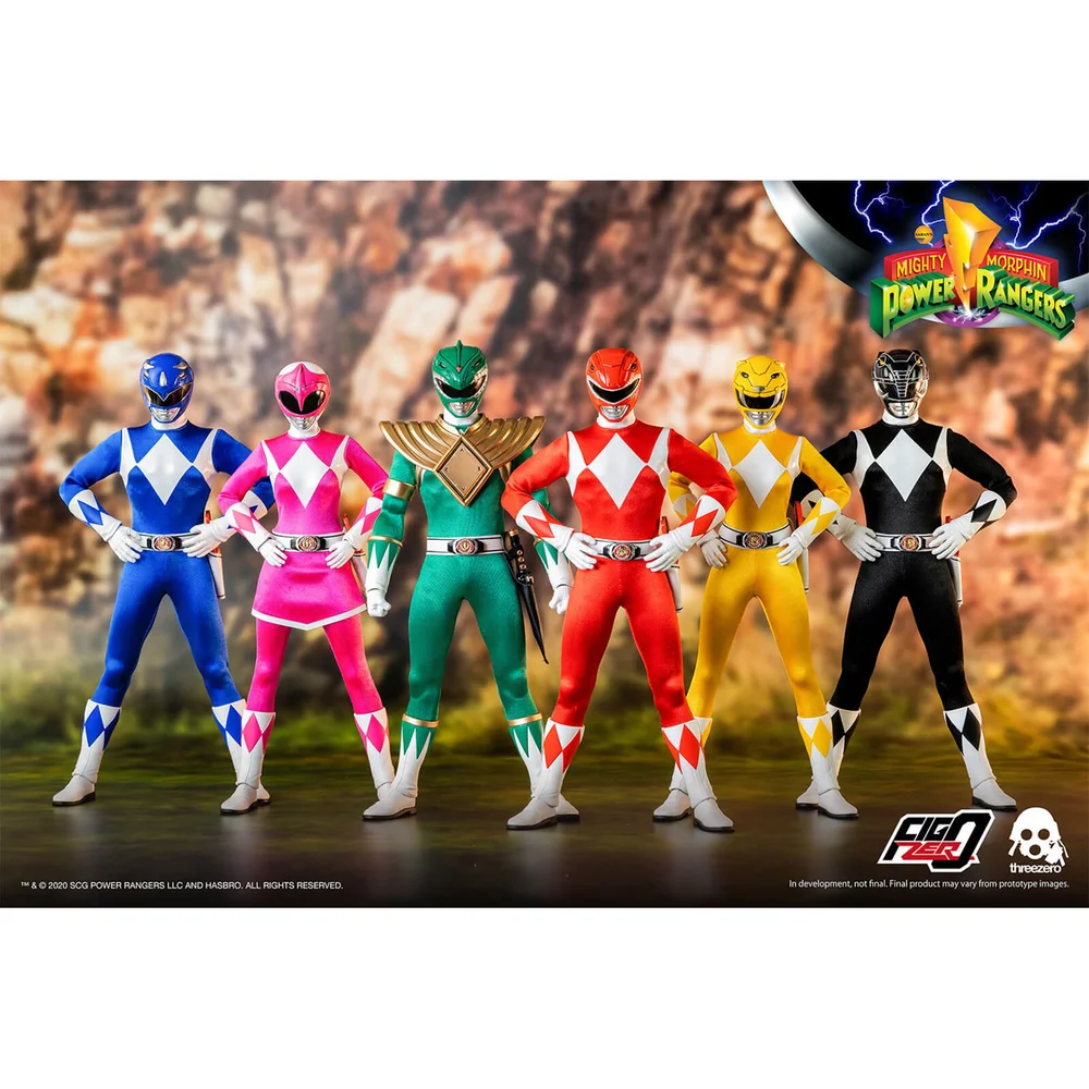 ThreeZero Power Rangers 1:6 Scale Figure Six-Pack Image 1