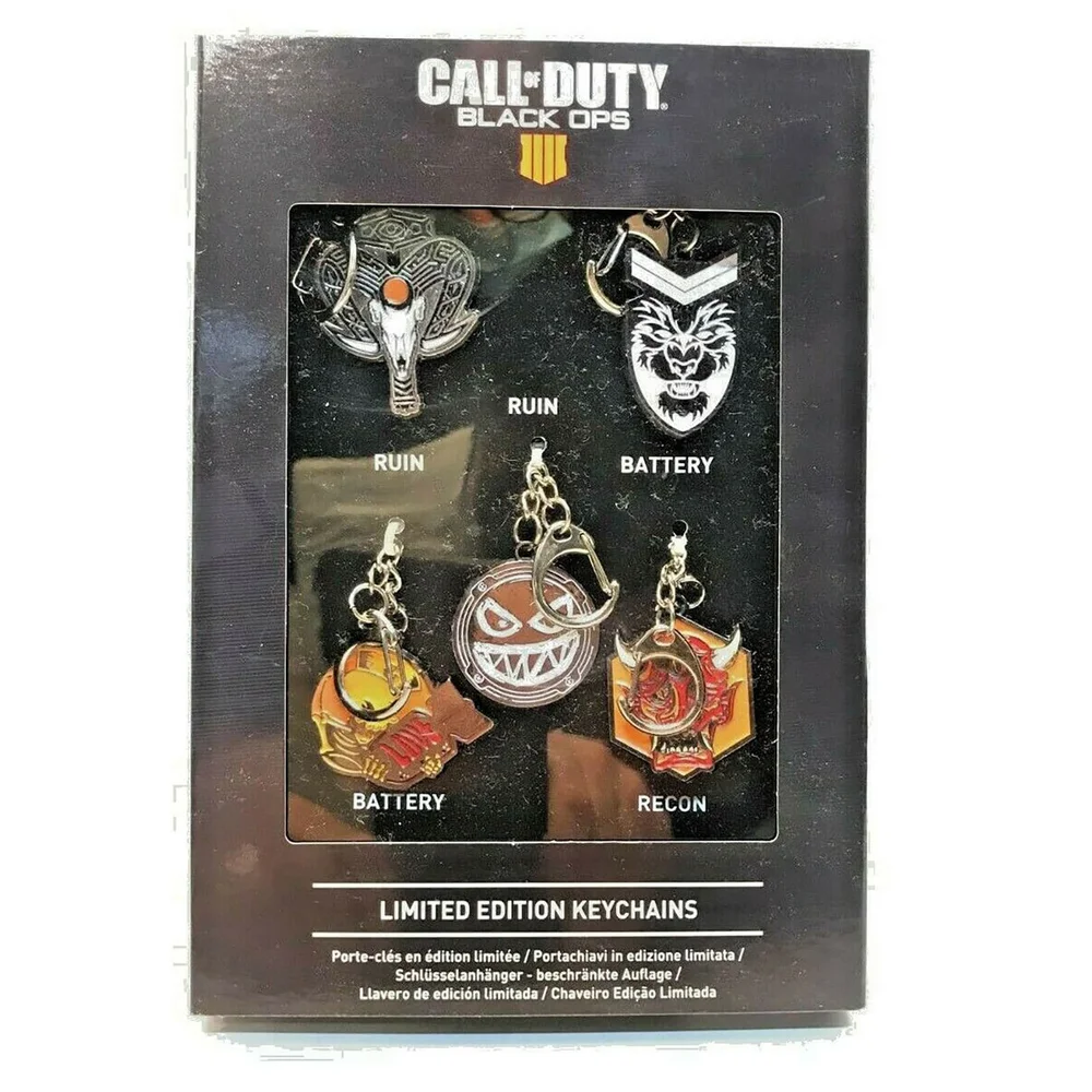 Call of Duty 5 Keyring Charms in a Presentation Box Image 1