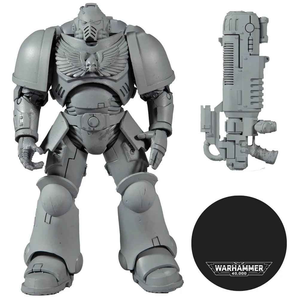 McFarlane Warhammer 40K 7" Figures Wv2 - Primaris Space Marine Hellblaster (Ap) Action Figure Image 1