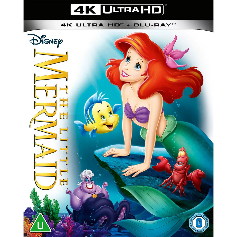 Disney's The Little Mermaid - 4K Ultra HD (Includes Blu-ray) Image 1