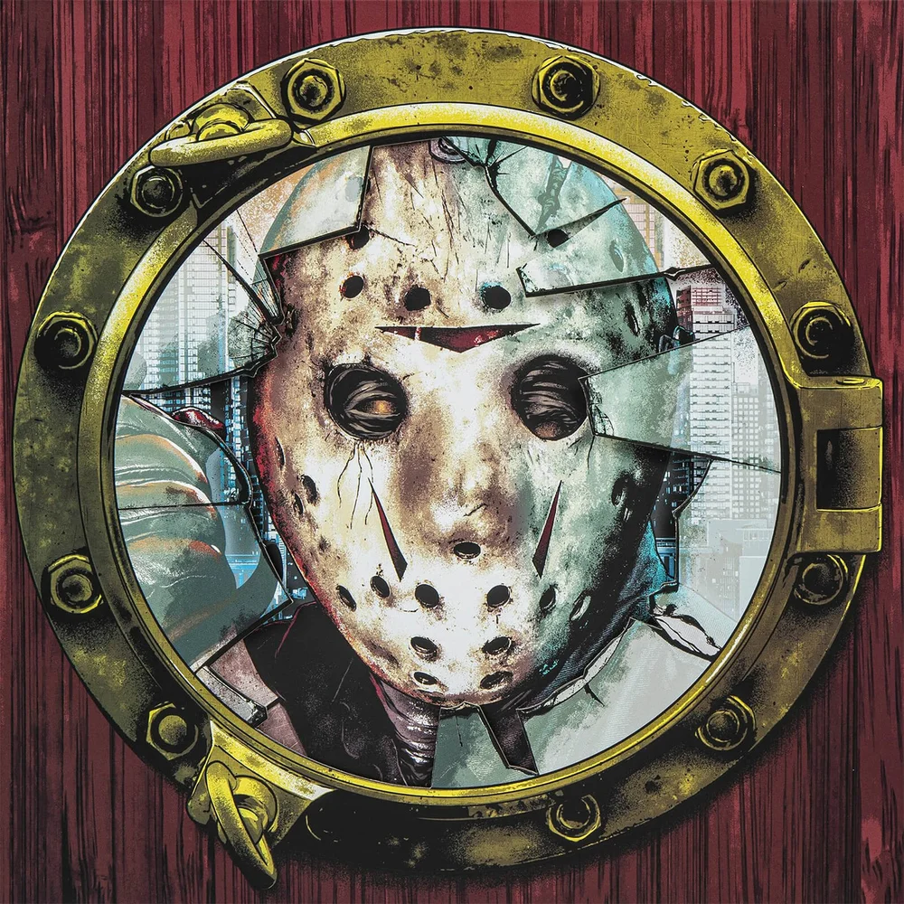 Waxwork - Friday the 13th Part VIII: Jason Takes Manhattan 180g Vinyl 2LP (NYC Grime and Hot Pink Flying V) Image 1