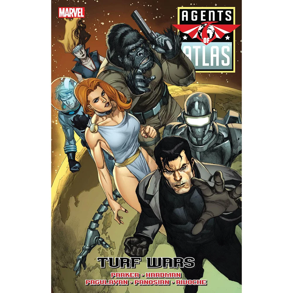 Marvel Agents Of Atlas Turf Wars Prem Hardcover Image 1