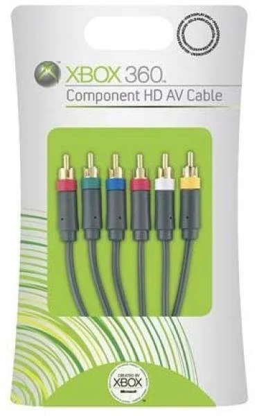 Official XBox 360 Component HD AV Cable Image 1